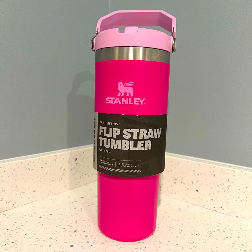 NEW Stanley Ice Flow Flip Straw Tumbler - 30oz